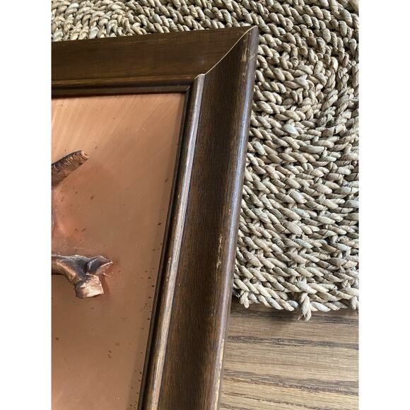 Vintage Midcentury Copper Unicorn 3D Copper Art Piece Unicorn MCM - Picture 4 of 9